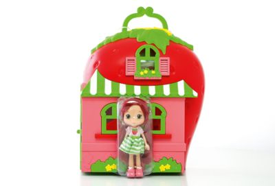 Игрушка с домом и аксессуарами "Шарлотта Земляничка", 15 см, The Bridge