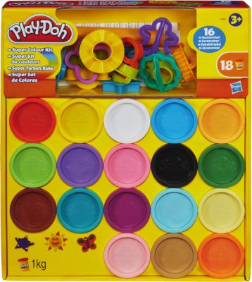 Play-Doh Super Farben Kiste mit Zubehr