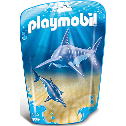 Игровой набор Playmobil Рыба-меч с детенышем, 2 детали от PLAYMOBIL®