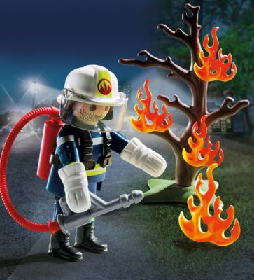 Набор Playmobil Пожарник с деревом
