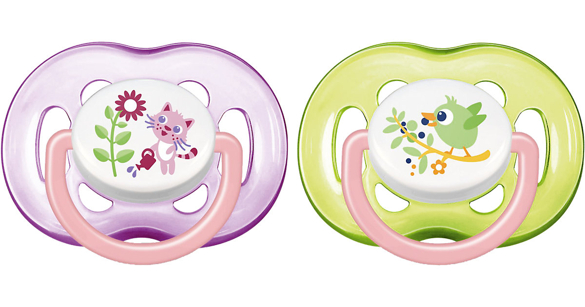 Philips AVENT · PHILIPS AVENT Schnuller SCF186/25 Freeflow ab 18 Monate + für Mädchen Philips AVENT · PHILIPS AVENT Schnuller SCF186/25 Freeflow ab 18 Monate + für Mädchen