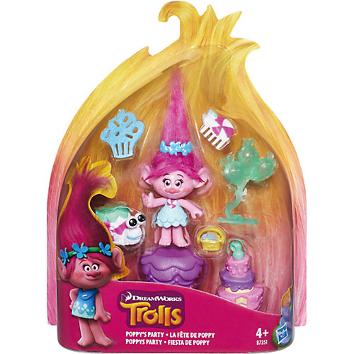 Игровой набор Тролли "Вечеринка у Поппи" от Hasbro