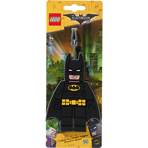 Бирка для багажа, LEGO - черный/желтый от LEGO