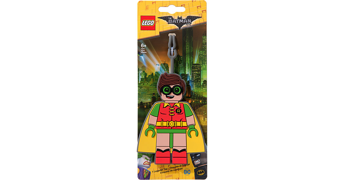LEGO Batman Movie Taschen-/Kofferanhänger Robin grün-kombi