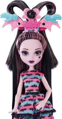 Стильные прически Дракулауры, Monster High