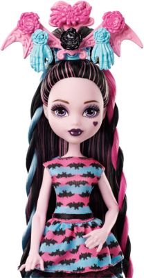 Стильные прически Дракулауры, Monster High