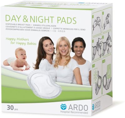 Одноразовые прокладки для бюстгальтера Ardo Day & Night Pads, 30 шт