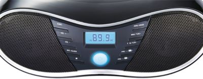 CDPlayer mit USB + Radio CD58, schwarz, bigben myToys