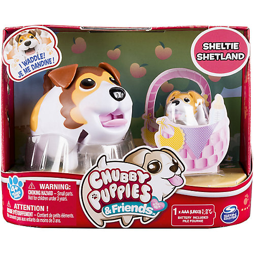 Коллекционная фигурка Шелти", Chubby Puppies" от Chubby Puppies