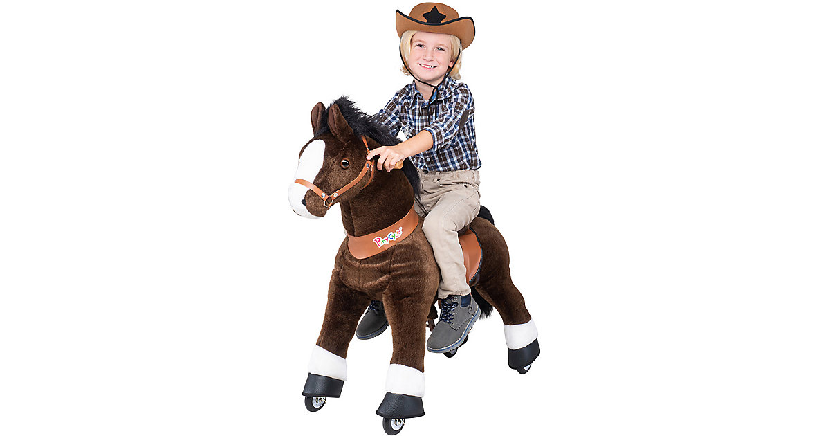 Ponycycle Pferd ´´Mister ED´´ braun, mittel, 90cm