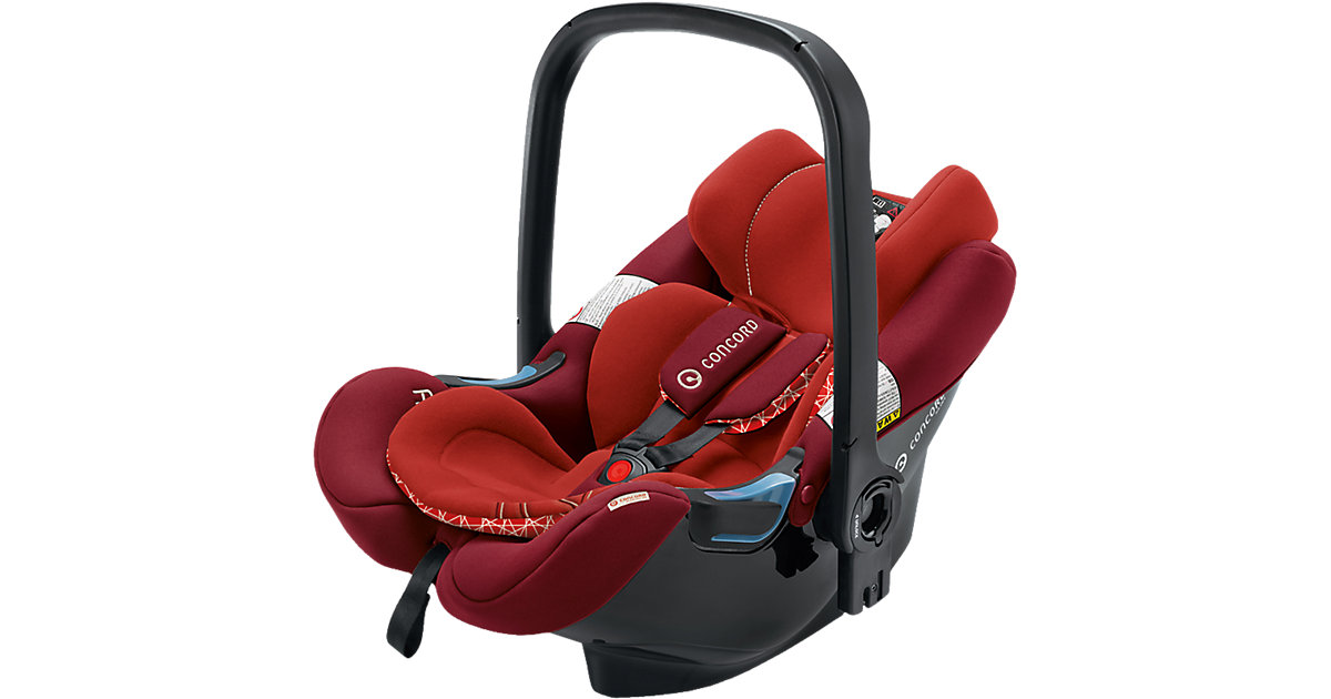 CONCORD Babyschale Air.Safe inklusive Clip Flaming Red