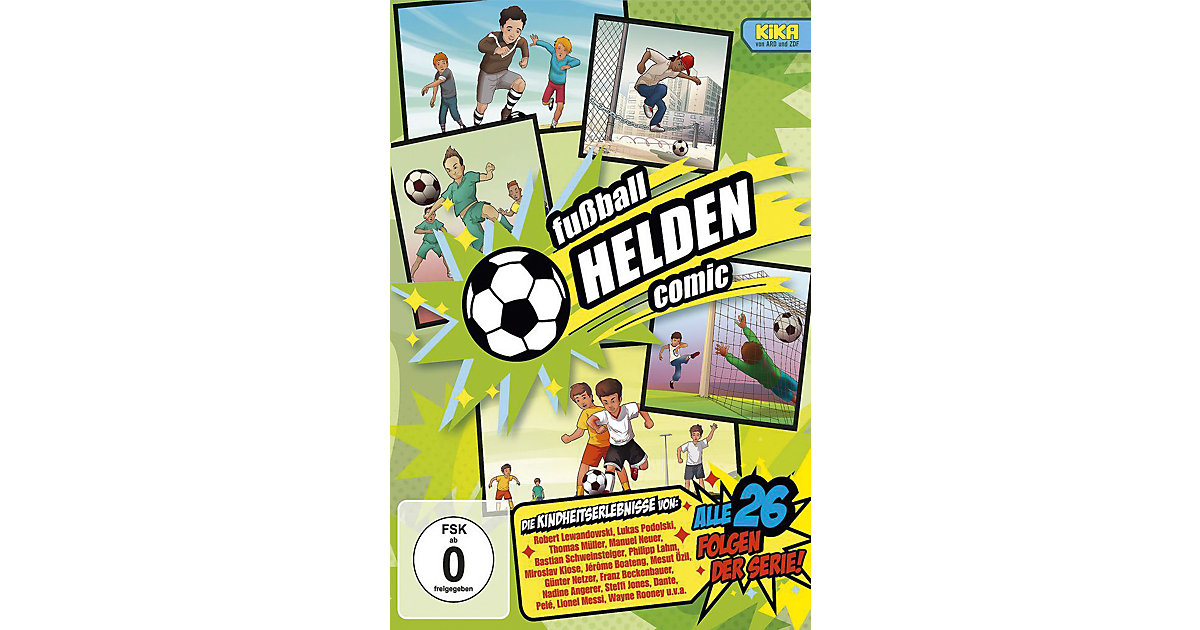 Universal · CD Fußball HELDEN Comic (KiKA) Universal · CD Fußball HELDEN Comic (KiKA)