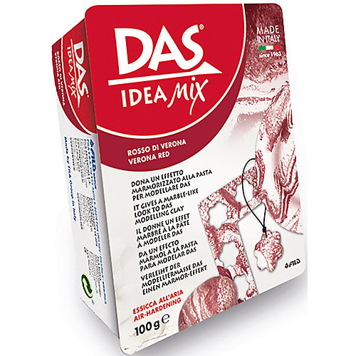Цветная масса для лепки, затвердевающая на воздухе, 100 г от DAS