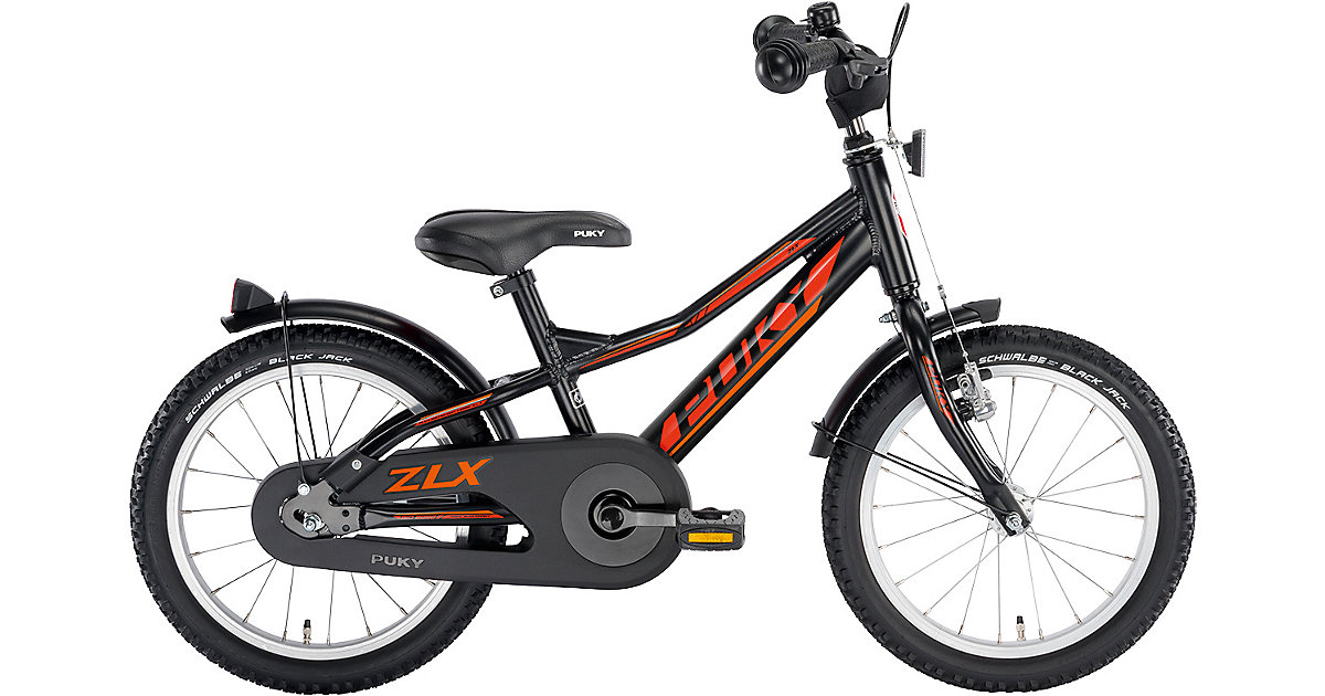 Fahrrad ZLX 16-1 Alu, schwarz