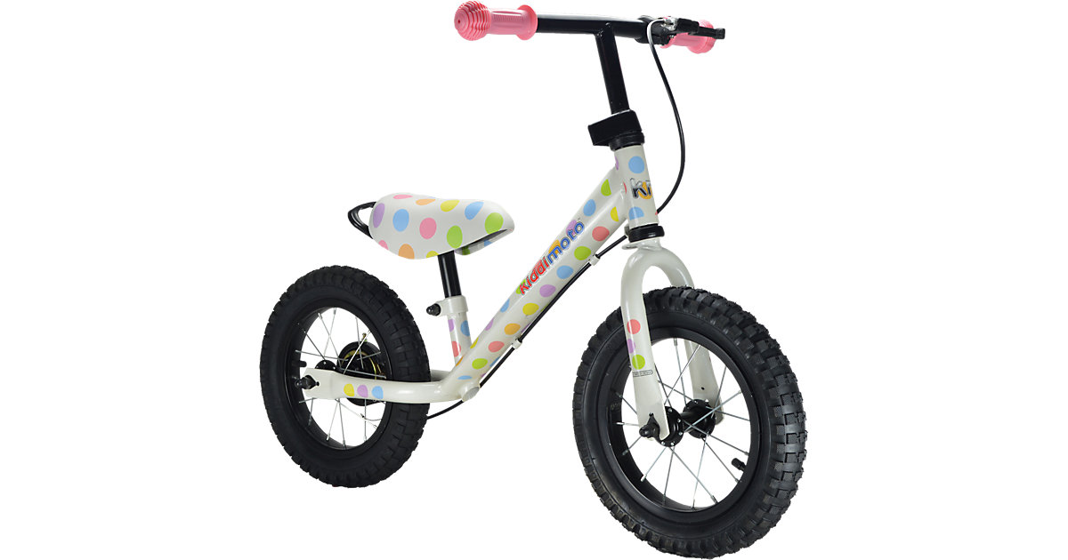 Kiddimoto · kiddimoto® Metall Laufrad Super Junior Max - Pastel Dotty Kiddimoto · kiddimoto® Metall Laufrad Super Junior Max - Pastel Dotty