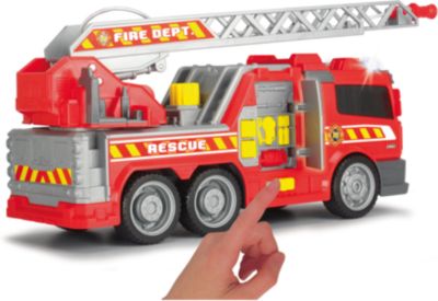 Feuerwehrauto Spielzeugauto Dickie Toys Fire Fighter mit Wasserspr Feuerwehr 