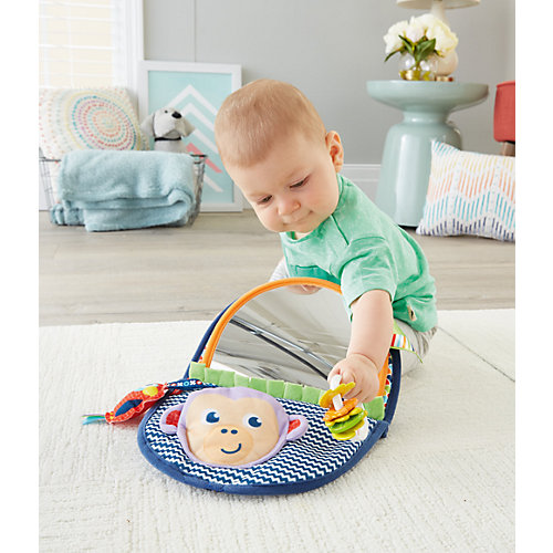 Мягкое зеркальце "Обезьянка", Fisher Price от Mattel