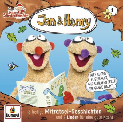 CD Jan & Henry 01 - 8 Rätsel und 2 Geschichten Hörbuch
