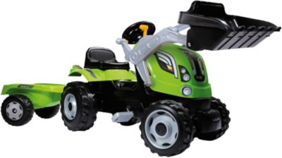 Smoby Traktor Farmer Schaufel Outdoor Sport XL grün Landwirtschaft Spielzeug 