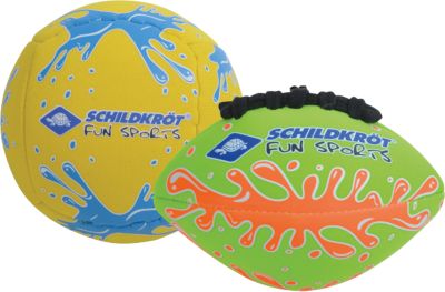 Wasserball Schildkröt Funsports Neopren Mini-Ball Duopack NEU 2er-Set OVP 