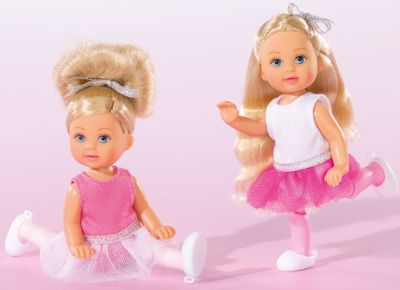 Кукла "Еви-балерина", 12 см, Simba