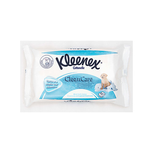 Влажная туалетная бумага Kleenex, сменный блок 42 штуки от Kleenex