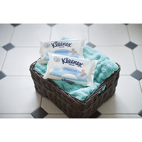 Влажная туалетная бумага Kleenex, сменный блок 42 штуки от Kleenex