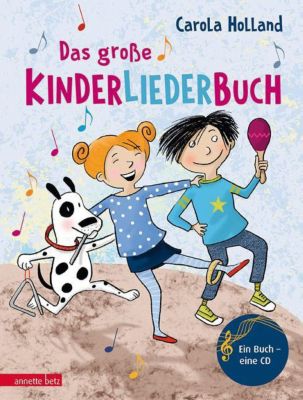 Buch - Das große Kinderliederbuch, mit 1 Audio-CD