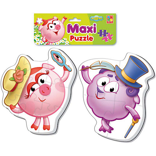 Мягкие макси-пазлы "Смешарики", Vladi Toys от Vladi Toys