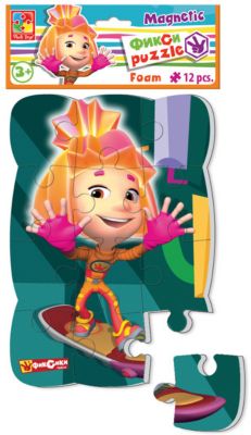Пазлы на магните "Симка", Фиксики, Vladi Toys