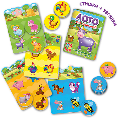 Настольная игра Ферма "Лото" , Vladi Toys от Vladi Toys
