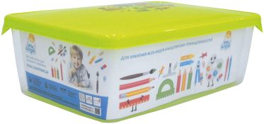 Ящик для хранения сокровищ Мои сокровища 5 л., Little Angel, салатовый