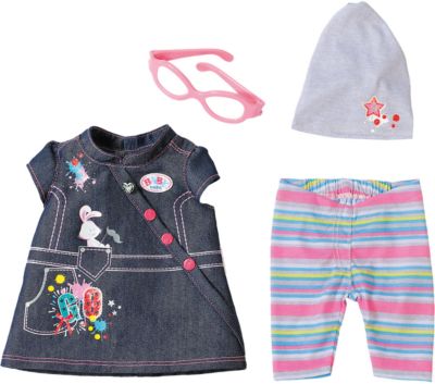 Одежда Джинсовая, BABY born, разноцветная
