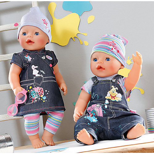 Одежда Джинсовая, BABY born, серая от Zapf Creation
