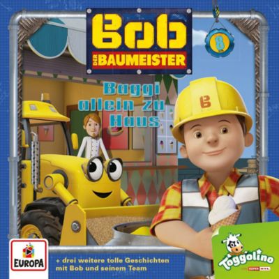 CD Bob der Baumeister 08 - Baggi allein zu Haus