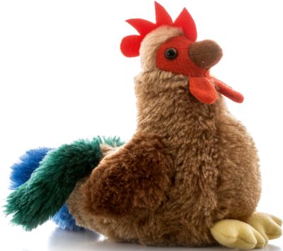 Игрушка мягкая "Петушок", пёстрый, 15 см, AURORA