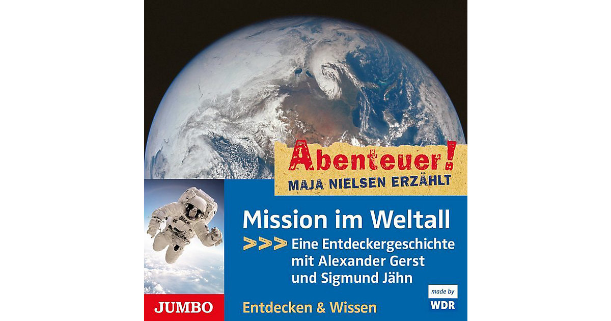 Abenteuer! Maja Nielsen erzählt: Mission im Weltall, 1 Audio-CD Hörbuch