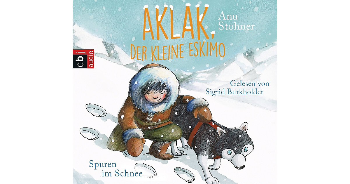 Aklak, der kleine Eskimo: Spuren im Schnee, 1 Audio-CD Hörbuch