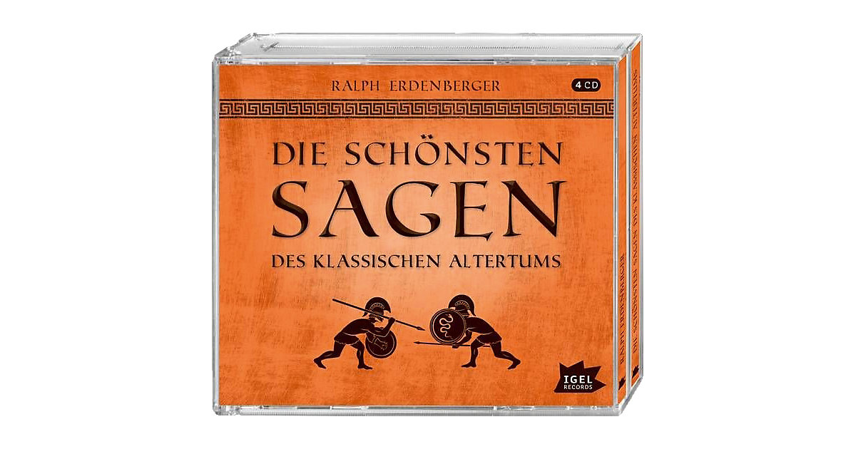 Die schönsten Sagen des klassichen Altertums, Audio-CD Hörbuch