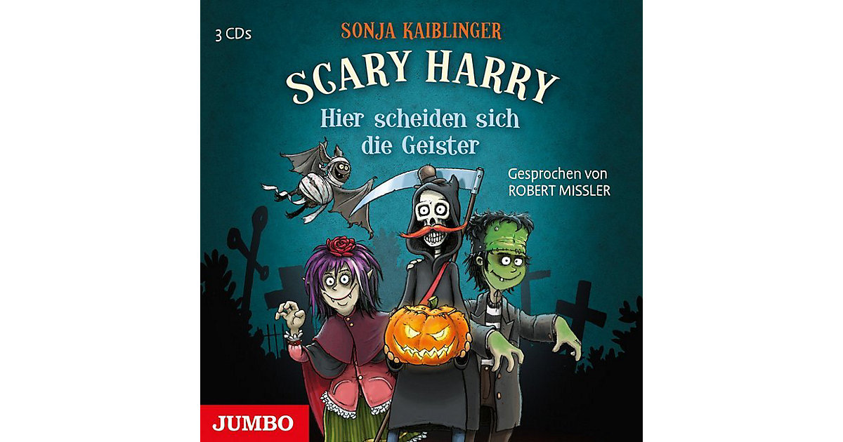 Scary Harry: Hier scheiden sich die Geister, 3 Audio-CDs Hörbuch