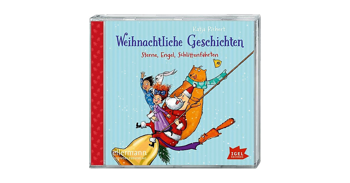 Weihnachtliche Geschichten: Sterne, Engel, Schlittenfahrten, Audio-CD Hörbuch