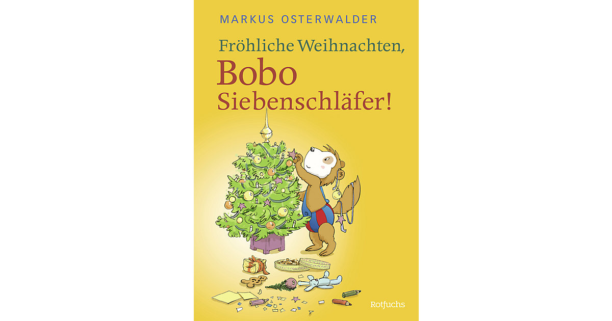 Buch - Fröhliche Weihnachten, Bobo Siebenschläfer!