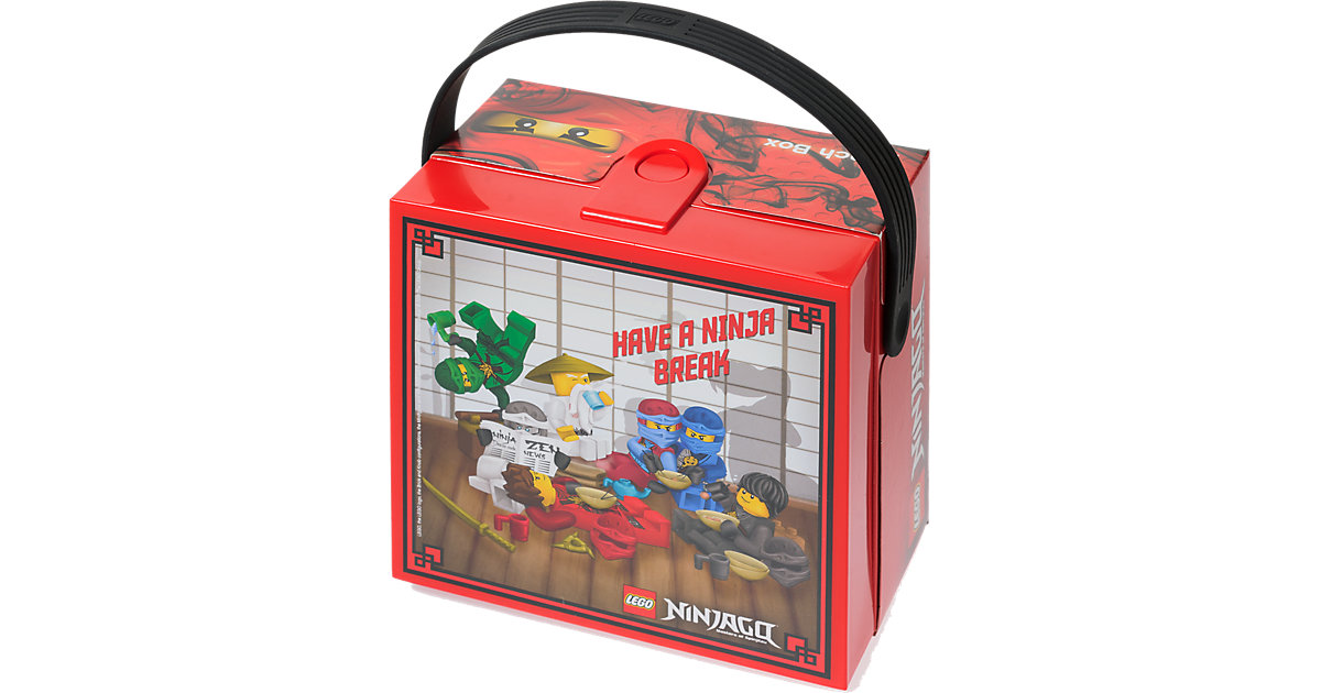 Brotdose mit Griff Ninjago, rot Brotdose mit Griff Ninjago, rot