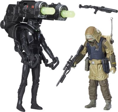 Star Wars Rogue One Battle-Action Basisfiguren 2er Pack - Death Trooper & Rebel Command Pao