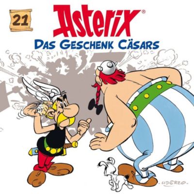 CD Asterix 21: Das Geschenk Cäsars Hörbuch