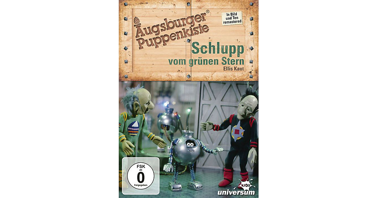 DVD Augsburger Puppenkiste - Schlupp vom grünen Stern Hörbuch