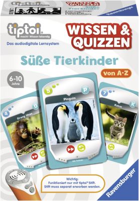tiptoi Wissen & Quizzen: SeTierkinder (ohne Stift)