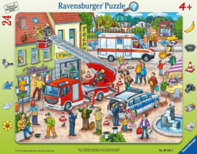 Ravensburger Puzzle mein Feuerwehrauto 15 Teile Größe 25 x 14,5 CM 