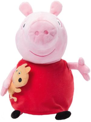 Мягкая игрушка "Пеппа с игрушкой", 40 см, Peppa Pig