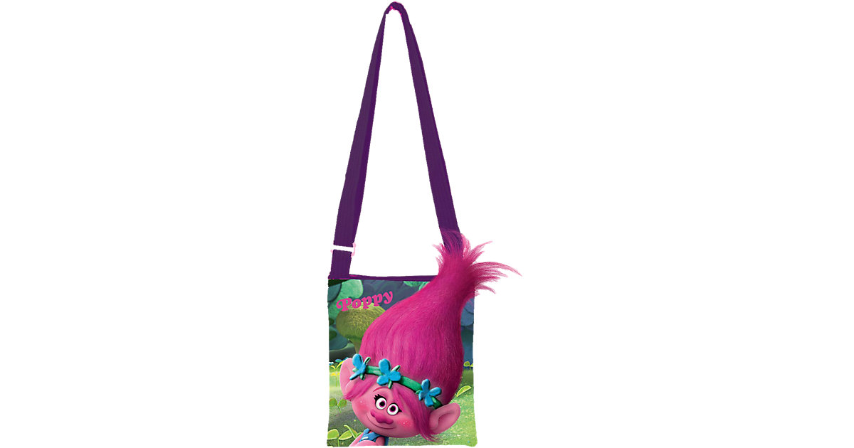 Dreamworks Trolls · Schultertasche Trolls mit Haar Dreamworks Trolls · Schultertasche Trolls mit Haar